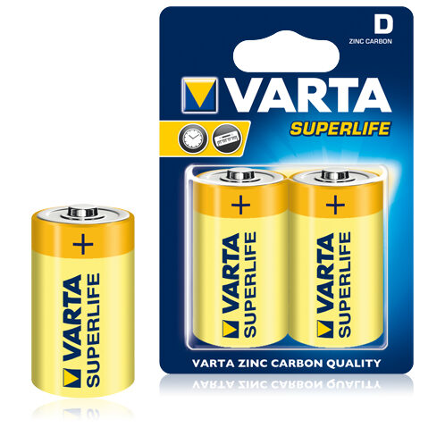 Varta 2020 Batteria monouso D Zinco-Carbonio