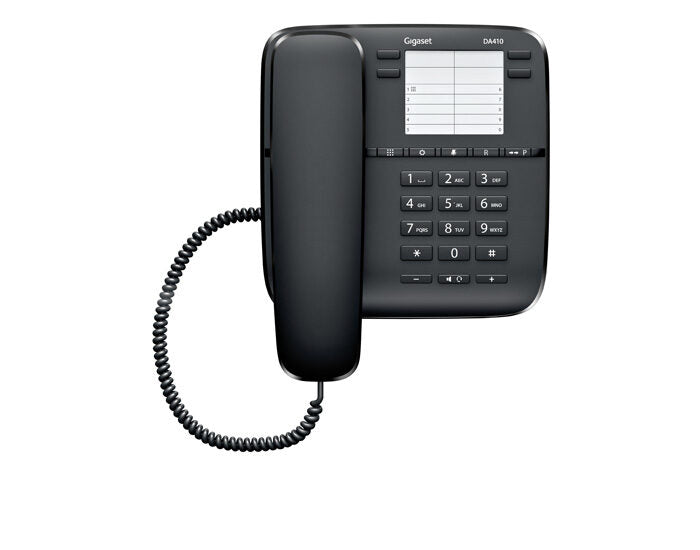 Gigaset DA410 Telefono analogico Nero