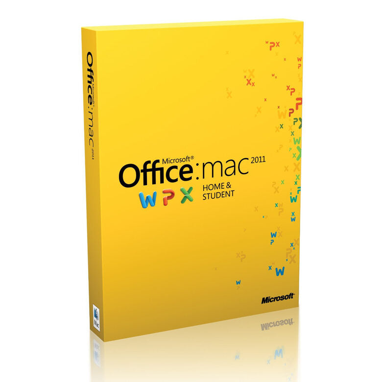 Microsoft Office for Mac Home & Student 2011 Suite Office 1 licenza/e Inglese