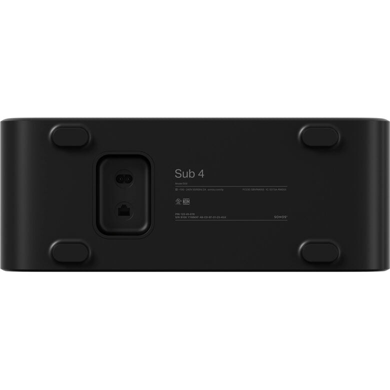 Sonos Sub 4 Nero Subwoofer attivo
