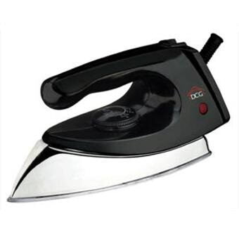 DCG Eltronic DB2279 ferro da stiro Ferro a secco Alluminio 1200 W Nero, Argento