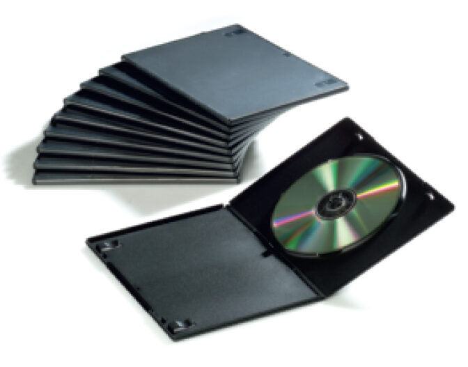Fellowes 8336401 custodia CD/DVD Nero