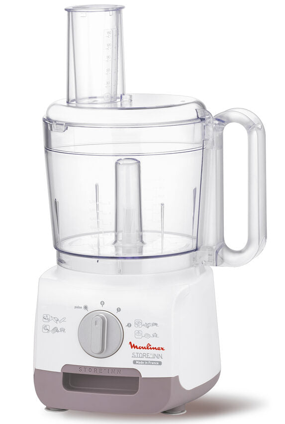 Moulinex Store'INN robot da cucina 750 W 3 L Trasparente, Bianco
