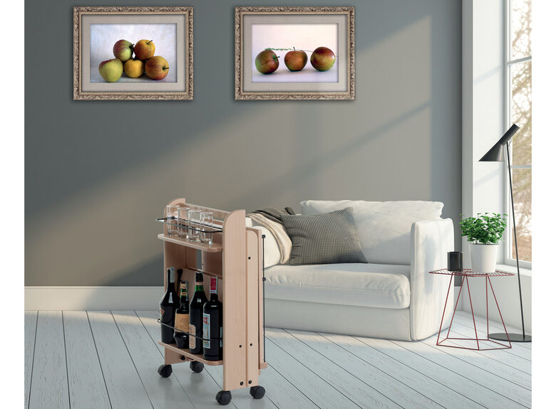 Foppapedretti Carrello Service Naturale