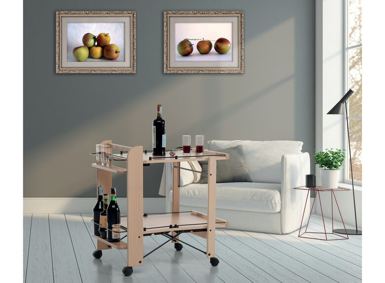 Foppapedretti Carrello Service Naturale