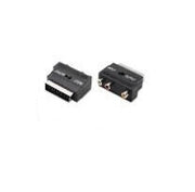 nuovaVideosuono Scart-RCA M-M SCART (21-pin) 3 x RCA Nero
