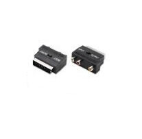 nuovaVideosuono Scart-RCA M-M SCART (21-pin) 3 x RCA Nero