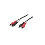 nuovaVideosuono 2xRCA-2xRCA 1.5m M-M cavo audio 1,5 m Nero