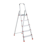 SCAB Giardino 742 scala Scaletta con gradini Argento