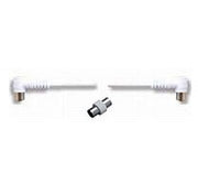 nuovaVideosuono 9/24 cavo coassiale 2 m Bianco