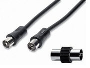 nuovaVideosuono 9/28 cavo coassiale 2 m Nero