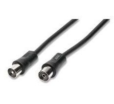 nuovaVideosuono SF 9/18 cavo coassiale 1,5 m Nero