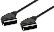 nuovaVideosuono Scart 1.5m M-M Cavo SCART 1,5 m SCART (21-pin) Nero