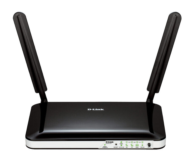 D-Link DWR-921/E router wireless Fast Ethernet Banda singola (2.4 GHz) 4G Nero, Bianco