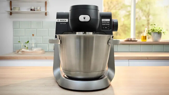 Bosch Serie 6 MUMS6ZS17 Macchina da Cucina 1600 W Nero, Inox spazzolato
