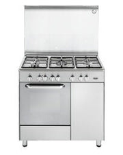 De’Longhi DEMX 965 B cucina Piano cottura Gas Argento A
