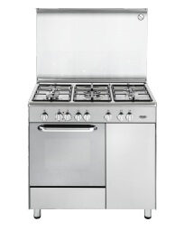 De’Longhi DEMX 965 B cucina Piano cottura Gas Argento A