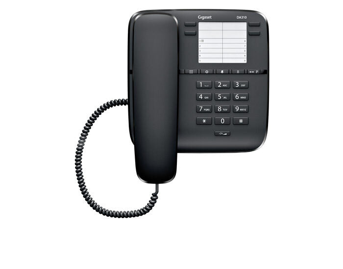 Gigaset DA310 Telefono analogico Nero