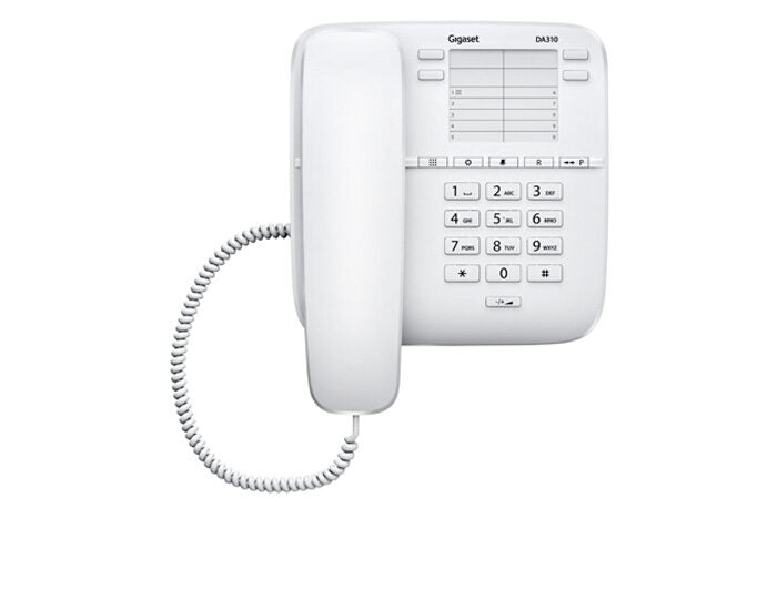Gigaset DA310 Telefono analogico Bianco