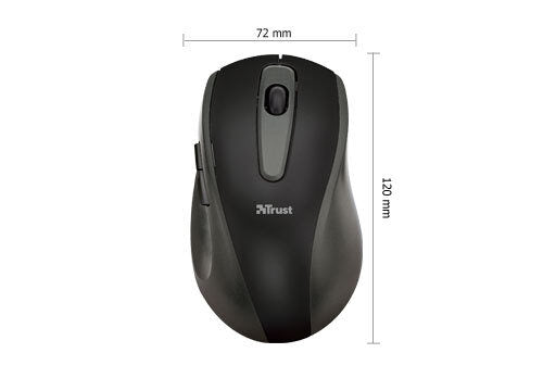 Trust EasyClick Wireless mouse RF Wireless Ottico