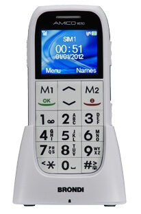 Brondi AMICO VERA 4,57 cm (1.8") Bianco