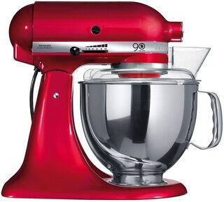 KitchenAid 5KSM156ECA Sbattitore con base 300 W Rosso