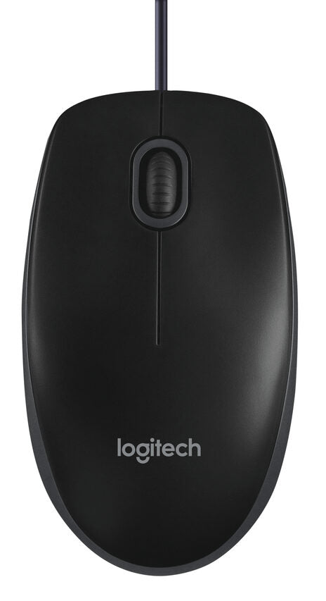 Logitech B100 mouse Ambidestro USB tipo A Ottico 800 DPI