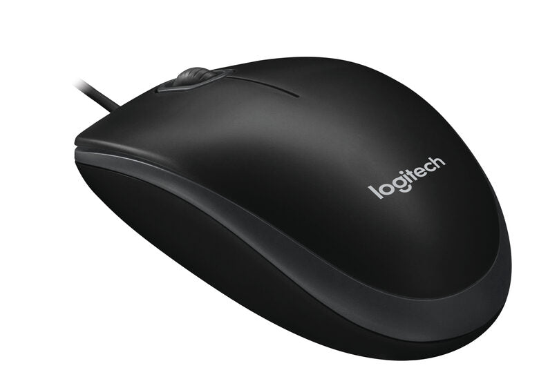 Logitech B100 mouse Ambidestro USB tipo A Ottico 800 DPI