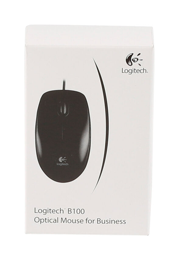 Logitech B100 mouse Ambidestro USB tipo A Ottico 800 DPI