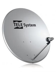 TELE System TE80 antenna per satellite Grigio