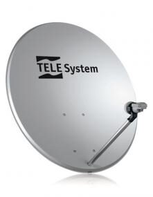 TELE System TE80 antenna per satellite Grigio