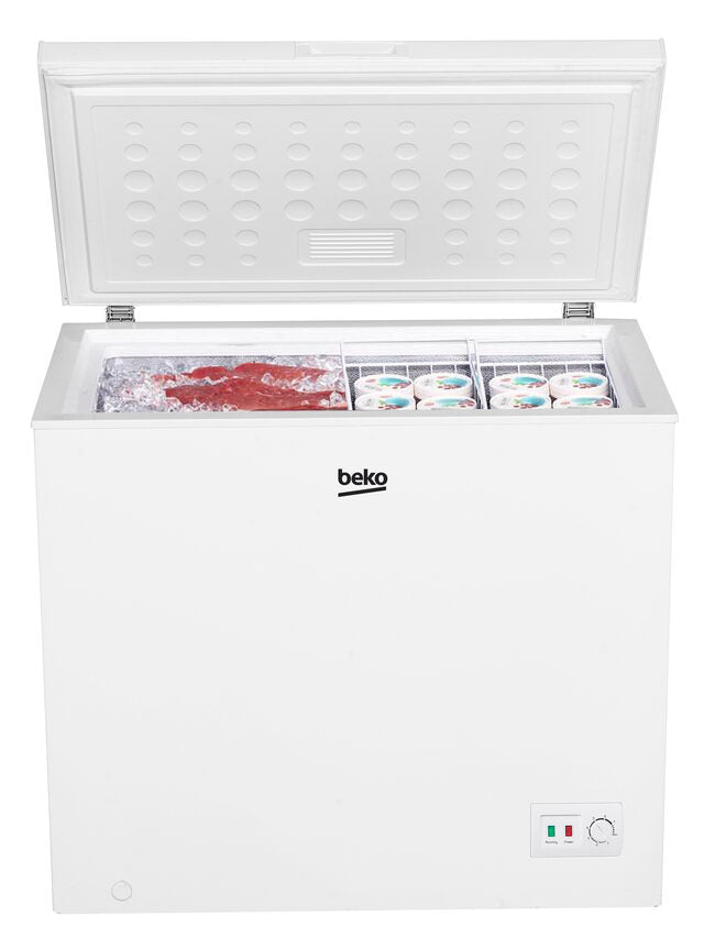 Beko CF200EWN: Congelatore Orizzontale, Statico, 198 L, 90.5 cm