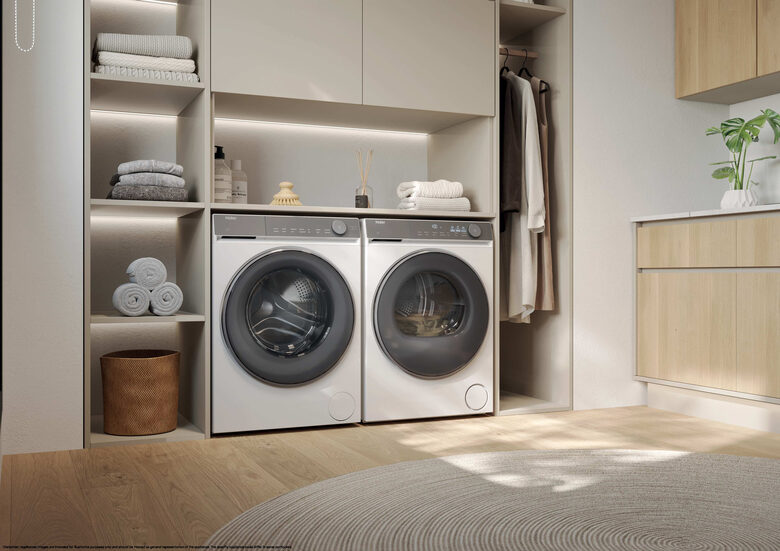 Haier HD100-C367U1 X Serie 7 Asciugatrice A Libera Installazione 10 Kg, Pompa Di Calore, Wi-Fi Smart, I-Time, Classe C, Bianco