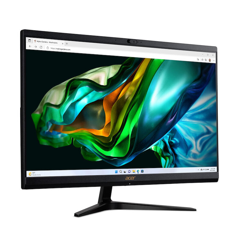 Acer Aspire C24-1800 Intel® Core™ i5 i5-12450H 60,5 cm (23.8") 1920 x 1080 Pixel 8 GB DDR4-SDRAM 512 GB SSD PC All-in-one Windows 11 Home Wi-Fi 6E (802.11ax) Nero