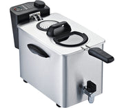 RGV FR TYPE4L friggitrice Singolo 4 L Indipendente 2500 W Nero, Acciaio inossidabile