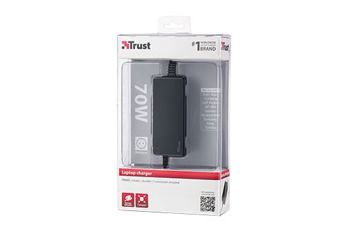 Trust 19134 adattatore e invertitore Interno 70 W Nero