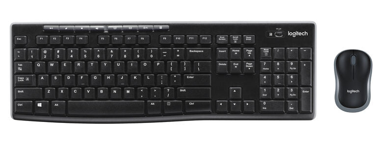 Logitech MK270 tastiera RF Wireless QWERTY Italiano Nero
