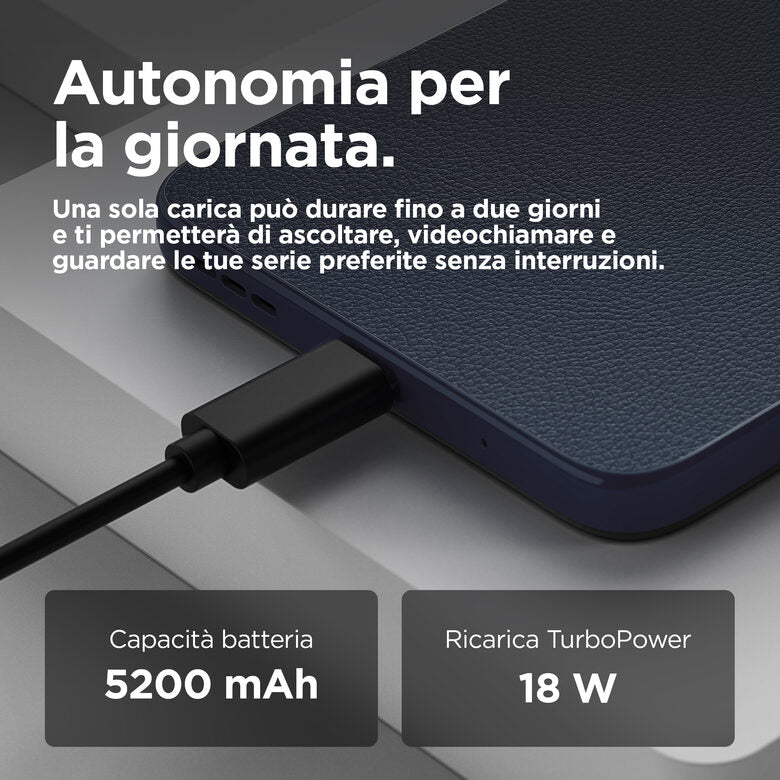 Motorola moto Smartphone g05 16,9 cm (6.67") Doppia SIM Android 15 4G USB tipo-C 8 GB 256 GB 5200 mAh Blu