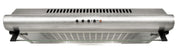 Glem Gas GHC65IX cappa aspirante Semintegrato (semincassato) Acciaio inossidabile 450 m³/h F