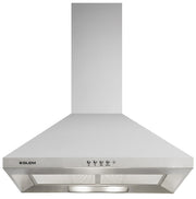 Glem Gas GHP64IX cappa aspirante Cappa aspirante a parete Acciaio inossidabile 440 m³/h E