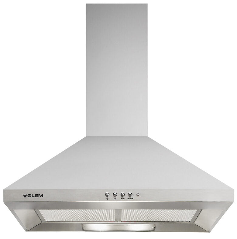 Glem Gas GHP64IX cappa aspirante Cappa aspirante a parete Acciaio inossidabile 440 m³/h E