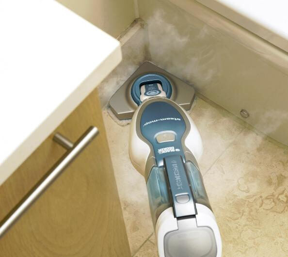 Black & Decker FSM1630 Pulitore a vapore Pulitore a vapore verticale 0,5 L 1600 W Blu