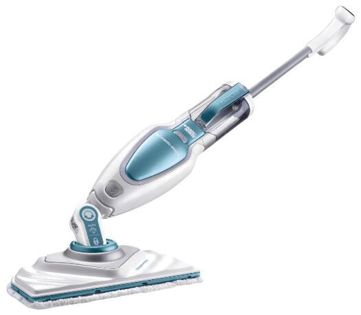 Black & Decker FSM1630 Pulitore a vapore Pulitore a vapore verticale 0,5 L 1600 W Blu