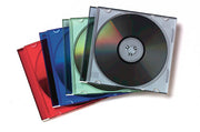 Fellowes 98317 custodia CD/DVD Custodia Jewel 1 dischi Multicolore