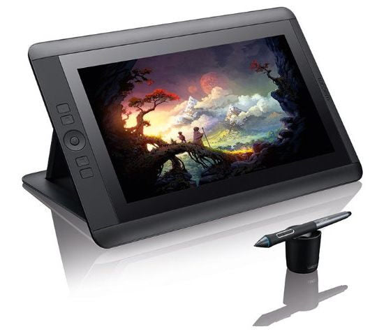 Wacom Cintiq 13HD tavoletta grafica Nero, Grigio 5080 lpi (linee per pollice) 299 x 171 mm USB