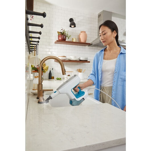 Black & Decker BHSM15FX08 Scopa A Vapore Multifunzione Con 6 Accessori