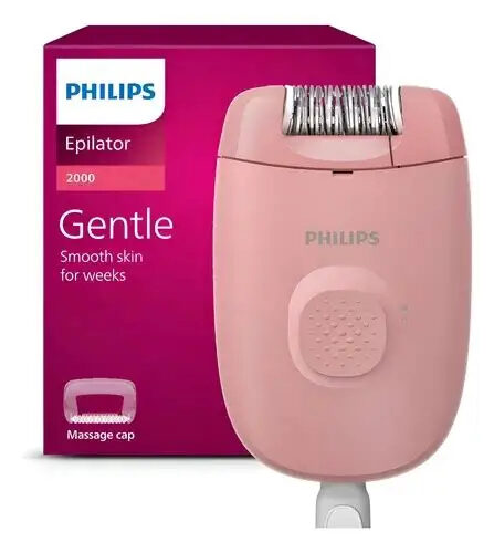 Philips Serie 2000 Epilatore con filo rosa BRE227/00