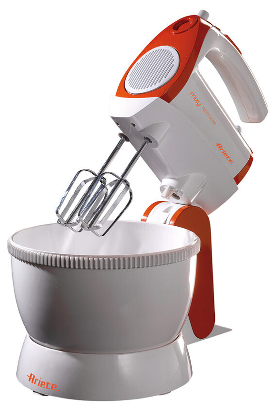 Ariete 1565/1 Sbattitore con base 300 W Rosso, Bianco