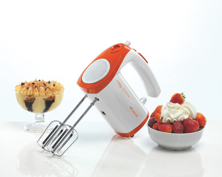 Ariete 1565/1 Sbattitore con base 300 W Rosso, Bianco