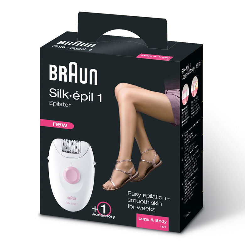 Braun Silk-épil 1 1370 Epilatore a rete con 1 accessorio